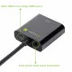 Techly HDMI - VGA+3.5mm+Micro USB B M/F #5