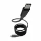 PanzerGlass empower by PanzerGlass Magnetic 240W USB-C to USB-C Cable USB 2.0 1.5M Space Black