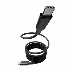 PanzerGlass empower by PanzerGlass Magnetic 240W USB-C to USB-C Cable USB 2.0 1.5M Space Black