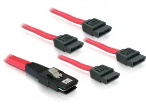 DeLOCK Sata 4x 1m