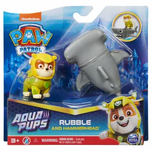 Spin Master PAW Patrol PAW VHC Hero Pups Aqua Rubble GML