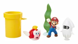 JAKKS Pacific Super Mario Underwater Diorama Set