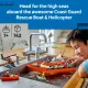 LEGO City Coast Guard Rescue Boat & Helicopter #10