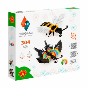 Alexander Toys Origami 3D - 2 in 1 - Butterfly & Bee