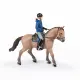 Papo Walking horse and their male rider