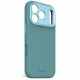 Decoded Silicone Backcover Apple iPhone 17 Pro Retro Blue #2