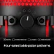 HyperX QuadCast - USB Microphone (Black-Red) - Red Lighting #14