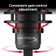HyperX QuadCast - USB Microphone (Black-Red) - Red Lighting #15