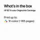 HP 62 Tri-color Original Ink Cartridge #6