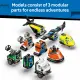 LEGO City Airplane, Service Truck & Hovercraft Remix #20