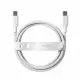 PanzerGlass empower by PanzerGlass Racing 60W USB-C to USB-C Cable USB 2.0 2M Silver White #4