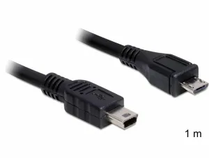 DeLOCK 1m USB2.0 microB/miniB