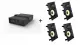 Vivolink Audiopack Subwoofer + 4 x premium in-wall speakers - (Limited Bundle Pack Offer)