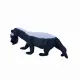 Mojo Fun Honey Badger female with cub #3