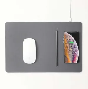 POUT Mouse pad with high-speed wireless charging HANDS 3 PRO dust gray