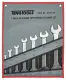 Teng Tools Double Open Ended Spanner Set AF Tool Roll 7 Pieces