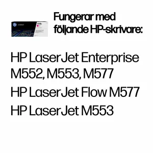 HP 508X High Yield Magenta Original LaserJet Toner Cartridge