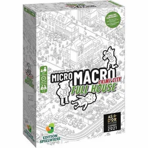 Asmodee MicroMacro: Crime City -Full House