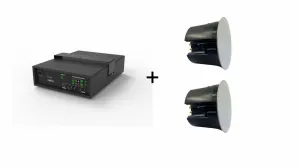 Vivolink Audiopack Subwoofer 6.5 40W + 2 x premium ceiling speakers (Limited Bundle Pack Offer)