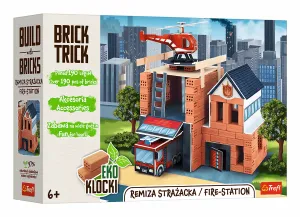 Trefl Brick Trick - Fire-station