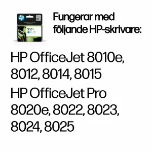 HP 912XL High Yield Cyan Original Ink Cartridge