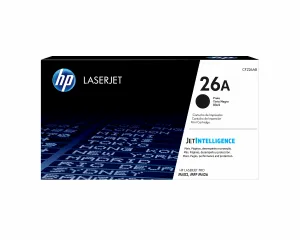 HP 26A Black Original LaserJet Toner Cartridge