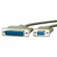 ROLINE 1.8m, DB9 F - DB25 M