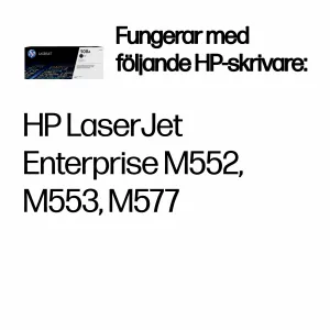 HP 508A Black Original LaserJet Toner Cartridge