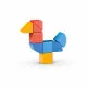 Geomag MagiCube Shapes Recycled Animals #3