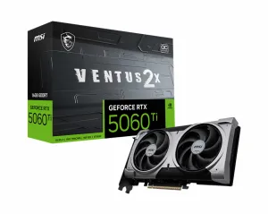 MSI VENTUS GeForce RTX 5060 TI 16G VENTUS 2X OC PLUS