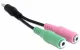 DeLOCK 3.5mm/2 x 3.5mm
