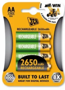 JCB 4x AA 2650mAh