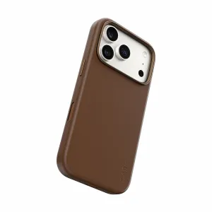 PanzerGlass CARE by PanzerGlass Solo Vegan Leather Case Brown w. MagSafe iPhone 2026 Pro 17 Pro