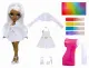 MGA Entertainment Rainbow High Air Brush & Create Fashion Dolls - Grey Eyes