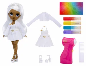 MGA Entertainment Rainbow High Air Brush & Create Fashion Dolls - Grey Eyes