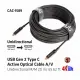 CLUB3D USB3.2 G2 TYPE-C ACT. OPT. A/V M/M 20M #4