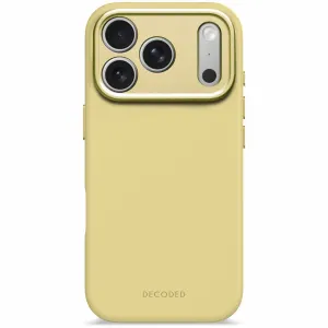 Decoded Silicone Backcover Apple iPhone 17 Pro Yuma Yellow
