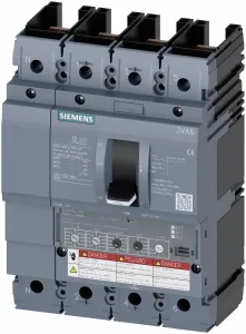 Siemens 3VA6110-7HN41-0AA0 Leistungsschalter 1 St. Einstellbereich (Strom): 40 - 100 A Schaltspannung (max.): 600 V/AC (B x H x T) 140 x 198 x 86 mm