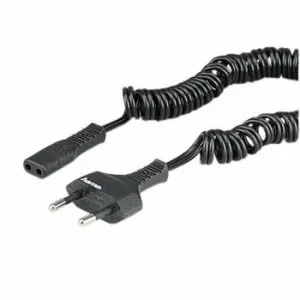 Hama Universal Shaver Cable, 1,4 m, Black