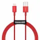 Baseus Kabel USB-C do Lightning Superior Series, 20W, PD, 2m (czarny)