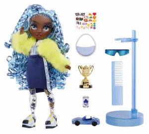 MGA Entertainment Rainbow High Sparkle & Shine Fashion Dolls- Marina (Blue)