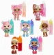 MGA Entertainment Yummiland Lip Gloss Doll Series 2- Cotton Candy (Nia Candy Fluff) #7