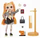 MGA Entertainment Rainbow High Sparkle & Shine Fashion Dolls- Clementine (Orange)