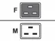 Fujitsu Power cord 16A IEC320 C20->C19