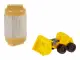 MGA Entertainment Wonder Factory Never Dry Sand Construction Trucks - Light Brown + Dump Truck #2