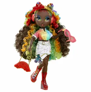 MGA Entertainment Rainbow High Creative Crystals Fashion Doll- Iris Bow