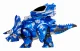 MGA Entertainment Armorsaurs Armor-Up Dinosaur- Triceratops - Cobalt #4