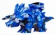 MGA Entertainment Armorsaurs Armor-Up Dinosaur- Triceratops - Cobalt #8