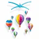 4M Paint Your Own Hot Air Balloons Mobile #3