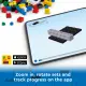LEGO City Race Car and Car Carrier Truck #17
